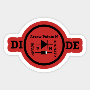 Diode Drawing Sticker